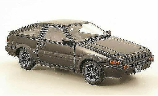 Toyota Trueno AE86 1/43 Ebbro Sprinter nero/grigio modellini auto