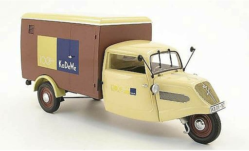 Tempo Hanseat Kasten 1/18 Minichamps furgone 100 ans kadewe 1952 modellini auto