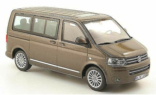 Volkswagen T5 T5 GP 1/43 Minichamps Multivan marrone 2009 modellini auto