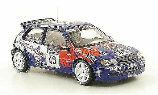 Citroen Saxo Kit Car 1999 1/43 Hachette No.49 Total Tour de Corse modellini auto