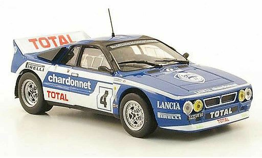 Lancia 037 Rally 1/43 Hachette No.4 Total du Var 1984 modellini auto