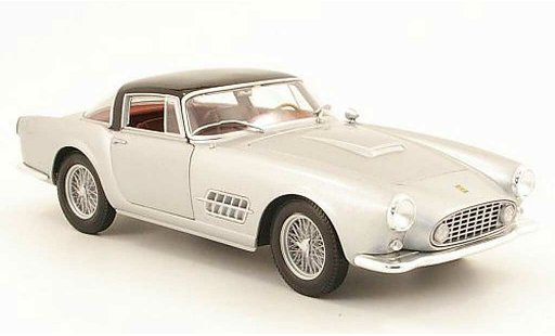 Ferrari 410 Coupe 1/18 Hot Wheels superamerica grigio metallisee/nero modellini auto