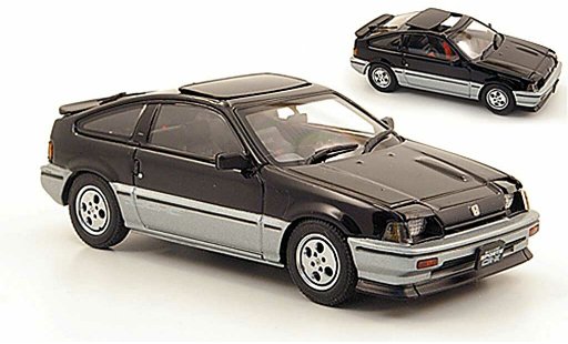 Honda CR-X Ballade 1/43 Ebbro Sports Si nero/grigio 1984 modellini auto