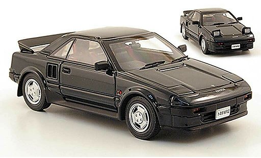 Toyota MR2 AW11 1/43 Ebbro 2 verde 1984 modellini auto