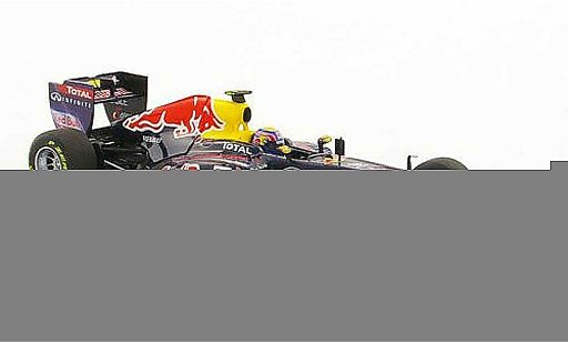 Renault F1 2011 1/43 Minichamps Red Bull RB7 No.2 M.Webber Saison modellini auto