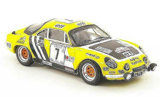 Alpine A110 rallye 1/43 Trofeu No.7 Nicolas/Laverne Tour de Corse 1975 modellini auto