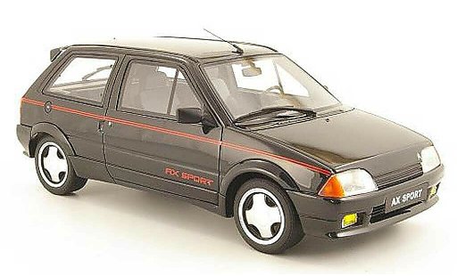Citroen AX sport 1/18 Ottomobile nero modellini auto
