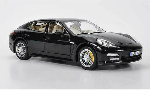 Porsche Panamera S 1/18 Norev nero 2009 modellini auto