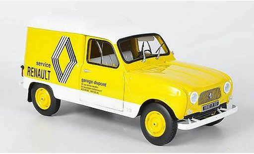 Renault 4 F4 1/18 Norev F Service 1972 modellini auto