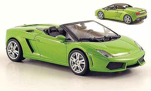 Lamborghini Gallardo LP560-4 LP560-4 1/43 Norev Spyder verde 2009 modellini auto