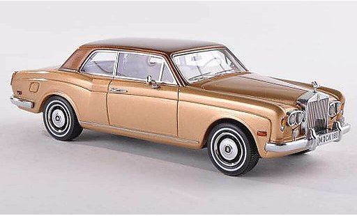 Rolls Royce Corniche FHC 1/43 Neo dore/brun LHD limitee edition 300 piece 1971 modellini auto