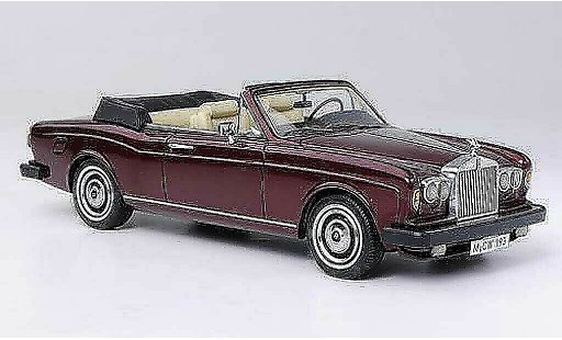 Rolls Royce Corniche DHC 1/43 Neo rosso LHD limitata Auflage 300 pezzo 1977 modellini auto