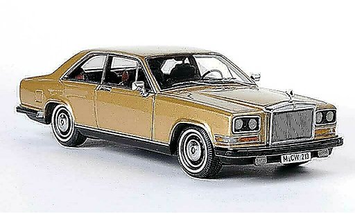 Rolls Royce Camargue Base 1/43 Neo gold LHD 1975 modellini auto