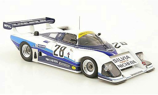 Nissan Silvia S110 1/43 Ebbro Turbo C No.28 Nichi-Ra WEC Japan 1985 modellini auto