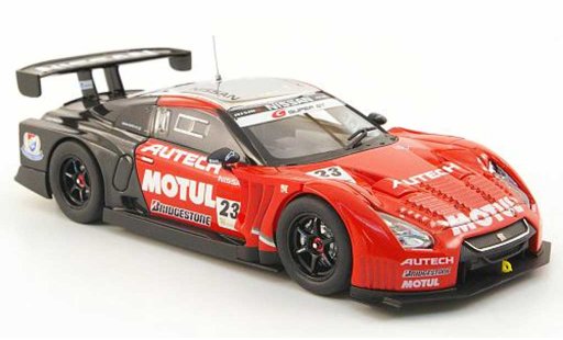 Nissan Skyline R35 1/43 Ebbro GT-R No.23 Motul Autech Test Okayama 2011 modellini auto