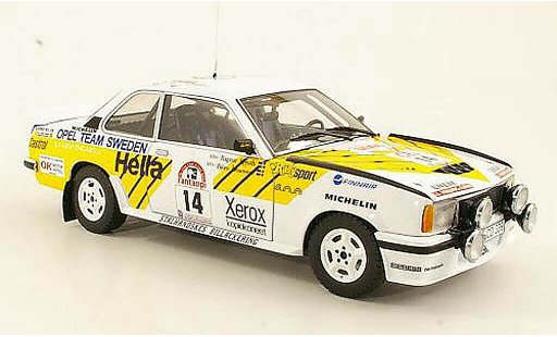 Opel Ascona 400 1/18 Sun Star No.14 Team Svezia Rally Finnland 1980 B.Johansson/R.Spjuth modellini auto
