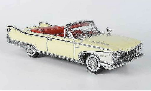 Plymouth Fury Convertible 1/18 Sun Star Convertibile giallo 1960 modellini auto