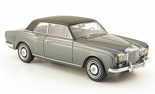 Bentley Corniche coupe 1/43 Neo grigio/nero limitata edition 1971 modellini auto
