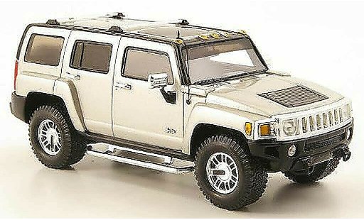 Hummer H3 Base 1/43 Luxury Collectibles grigio 2006 modellini auto