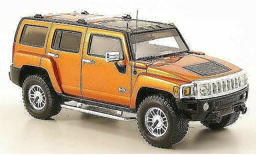 Hummer H3 Base 1/43 Luxury Collectibles orange 2006 modellini auto
