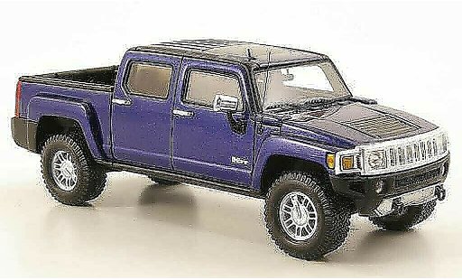 Hummer H3 H3T 1/43 Luxury Collectibles T blu 2008 modellini auto
