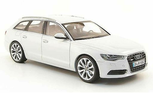 Audi A6 avant 1/43 Schuco (C7) grigio bianco 2011 modellini auto