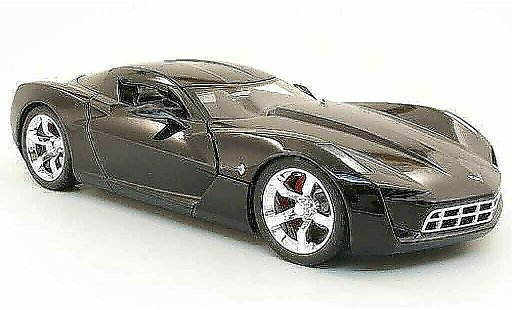 Chevrolet Corvette concept 1/18 Jada Toys C6 nero modellini auto
