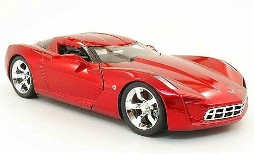 Chevrolet Corvette concept 1/18 Jada Toys C6 rosso modellini auto
