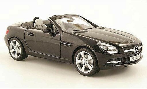 Mercedes Classe SLK Base 1/18 Minichamps (r172) nero 2011 modellini auto