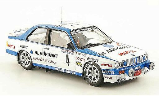 Bmw M3 course 1/43 Hachette E30 No.4 blupunkt Rally Principe de Asturias 1989 modellini auto