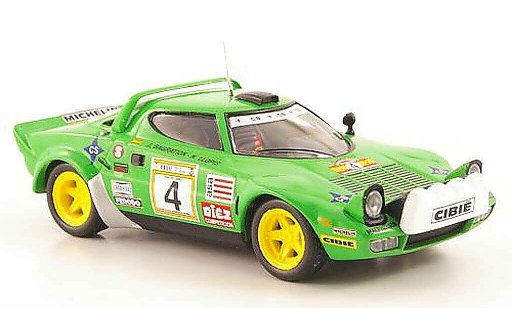 Lancia Stratos HF 1/43 Hachette No.4 Rally RACE 1979 modellini auto