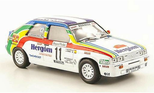 Renault 11 Turbo 1/43 Hachette No. Hergom Rally Catalunya 1987 modellini auto
