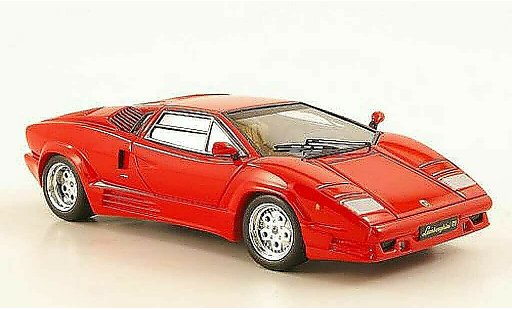 Lamborghini Countach 25th Anniversary 1/43 Premium X anniversario rosso 1989 modellini auto