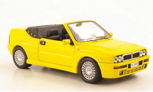 Lancia Delta HF Integrale Cabriolet 1/43 Premium X Cabrio giallo 1992 modellini auto