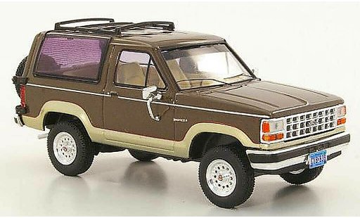 Ford Bronco Berline 1/43 Premium X II marrone/gold 1989 modellini auto