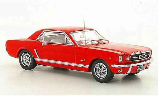 Ford Mustang Hardtop 1/43 Premium X rosso modellini auto