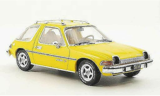 AMC Pacer x auto 1/43 Premium X giallo 1975 modellini auto
