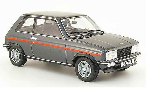 Peugeot 104 ZS 1/18 Ottomobile zs2 grigio modellini auto
