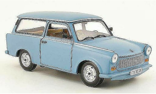 Trabant 601 Universal 1/18 Sun Star blu modellini auto