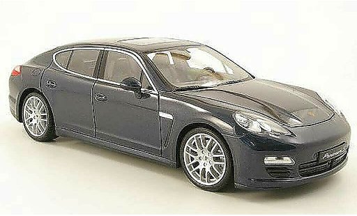 Porsche Panamera S 1/18 Welly blugrigio modellini auto