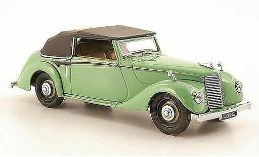 Armstrong Siddeley Hurricane drophead coupe 1/43 Oxford verde chiuso modellini auto