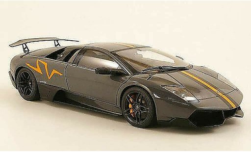 Lamborghini Murcielago LP640 1/18 Autoart SV grigio 2006 modellini auto