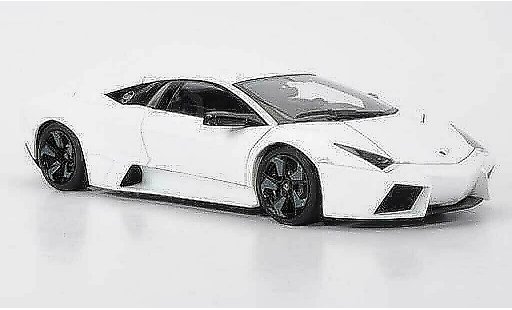 Lamborghini Murcielago Reventon 1/18 Autoart opaco bianco modellini auto
