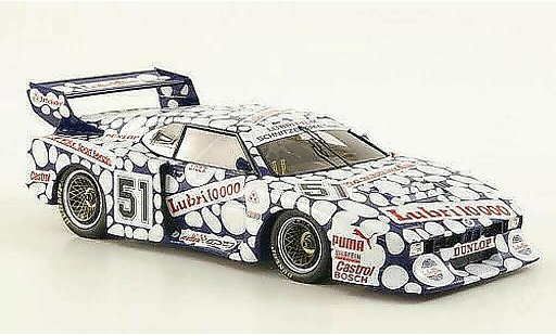 Bmw M1 1981 1/43 Spark Turbo Schnitzer No.51 Lubrifilm Zolder modellini auto
