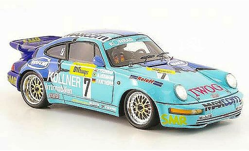 Porsche 911 RS 1/43 Spark 964 Carrera No.7 Maxcom 24h Nurburgring 1 modellini auto