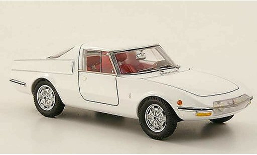 Abarth 1300 OT 1/43 Spark Coupe Pininfarina bianco modellini auto