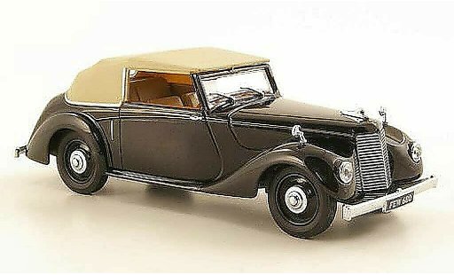 Armstrong Siddeley Hurricane drophead coupe 1/43 Oxford nero RHD modellini auto