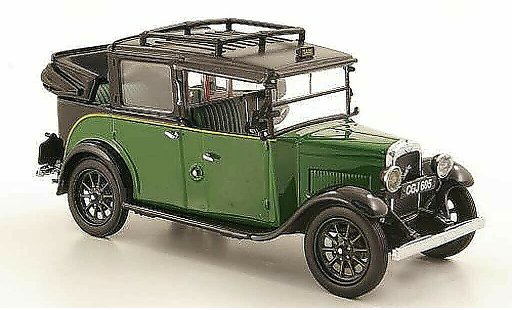 Austin Low Loader taxi 1/43 Oxford verde/nero aperto modellini auto