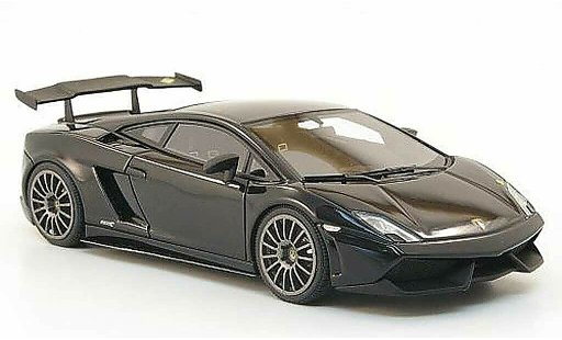 Lamborghini Gallardo LP570-4 1/43 Look Smart Blancpain Edition nero/opaconero 2010 modellini auto