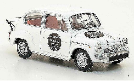Abarth 850 TC 1/43 Hachette Corsa/65 bianco 1965 modellini auto